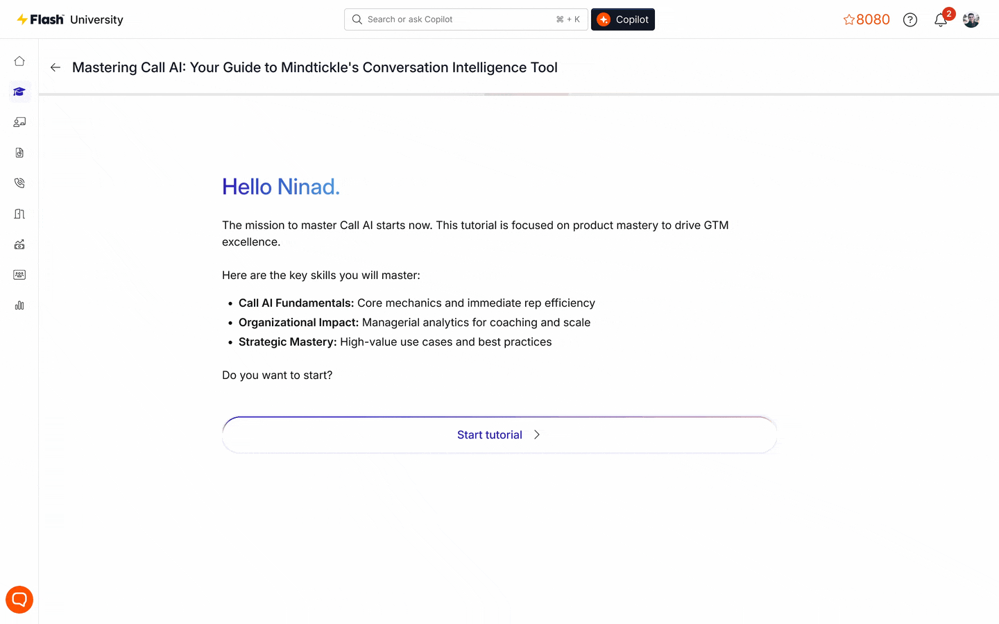 Coach every rep personally