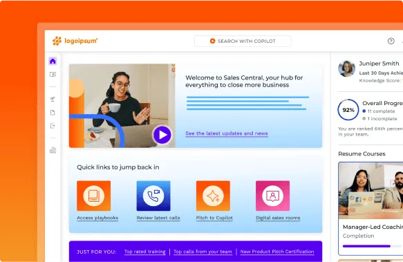 Personalized sales training