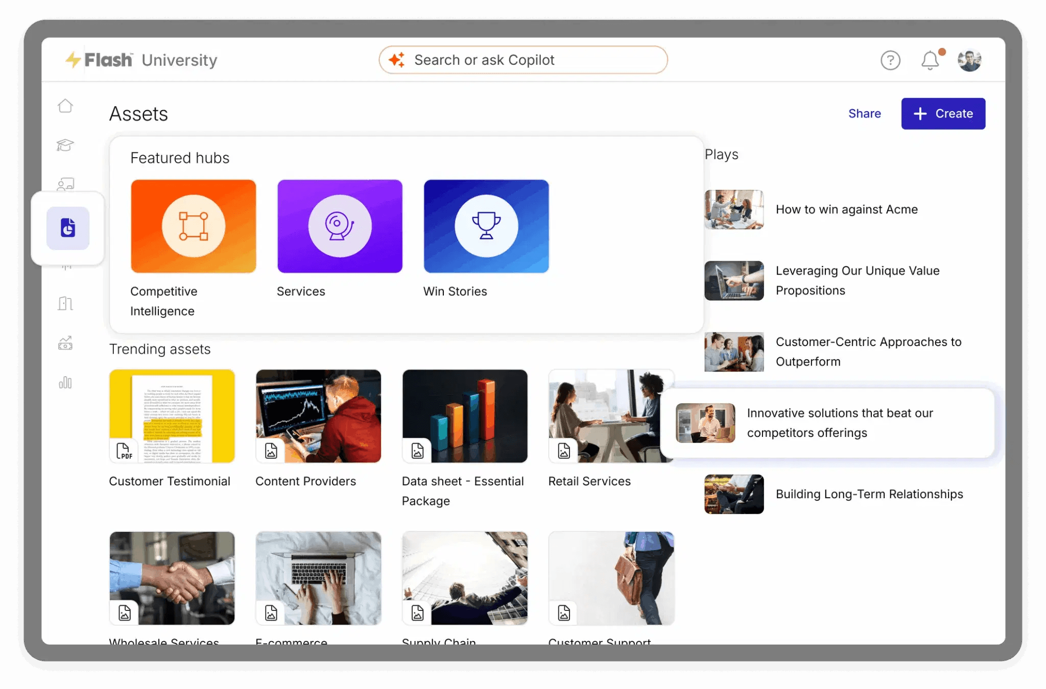 Sales content management with Mindtickle