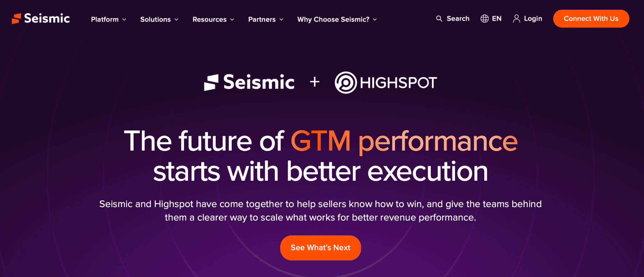 Seismic homepage